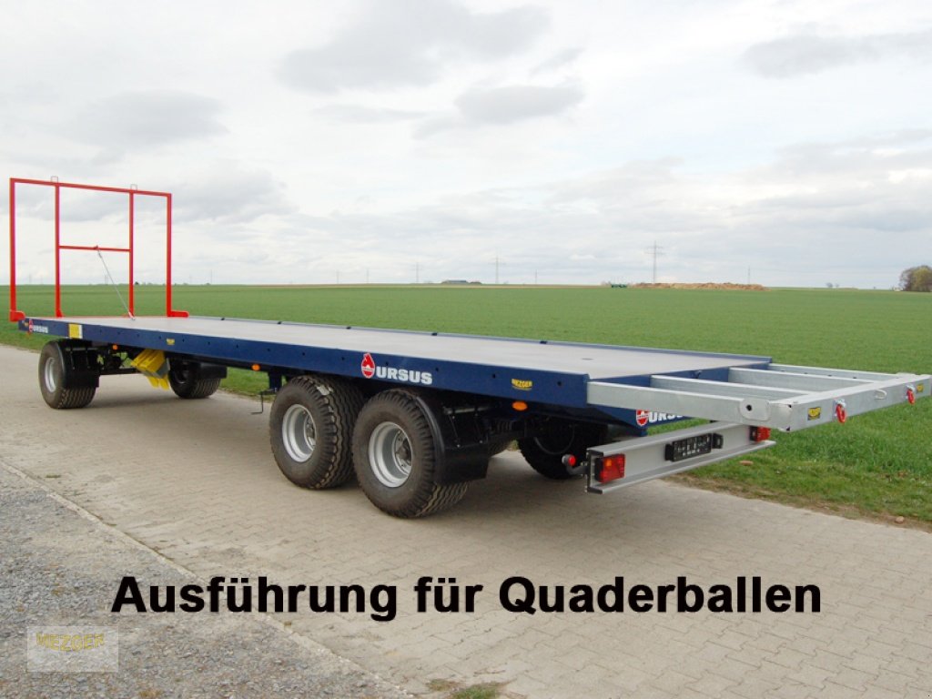 Ballensammelwagen tipa Ursus Ballenwagen UBW18 (Plattformwagen, Ballenanhänger), Neumaschine u Ditzingen (Slika 3)