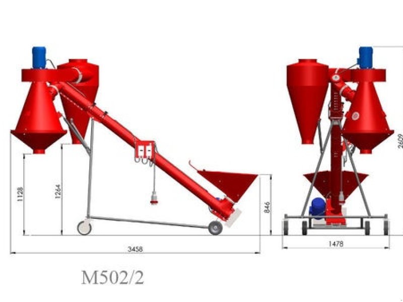Sonstige Getreidelagertechnik tipa Conpexim M502.2 Vorreiniger NEU Leistung 15t/h, Neumaschine u Apetlon (Slika 1)
