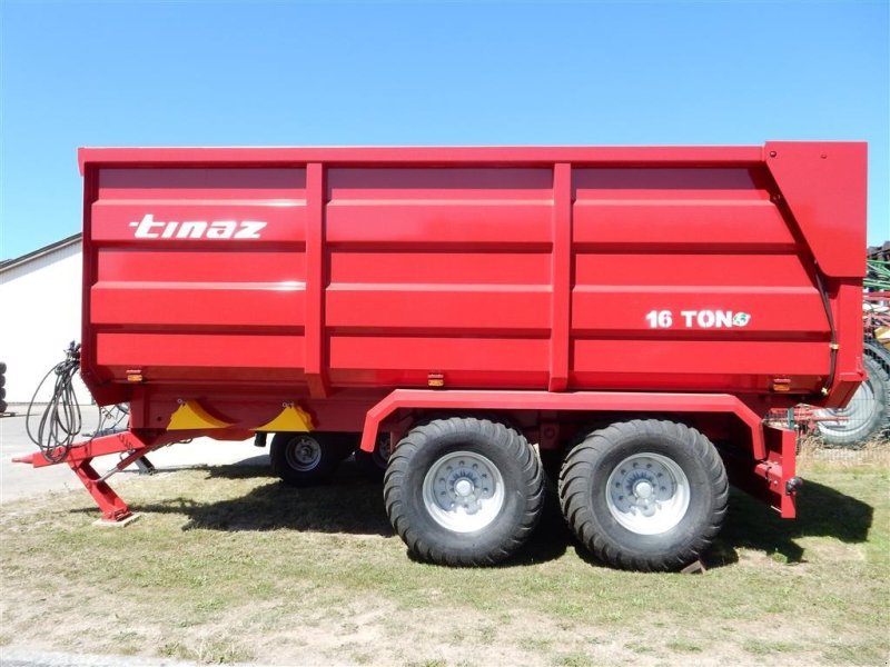 Muldenkipper tipa Tinaz 16 tons bagtipvogne, Gebrauchtmaschine u Ringe (Slika 1)