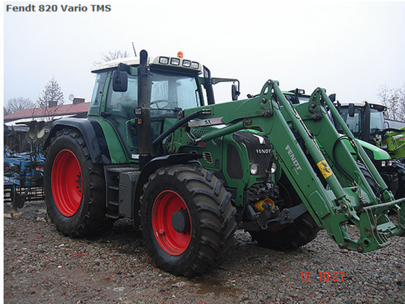 Oldtimer-Traktor tipa Fendt 820 Vario, Neumaschine u Рівне (Slika 1)