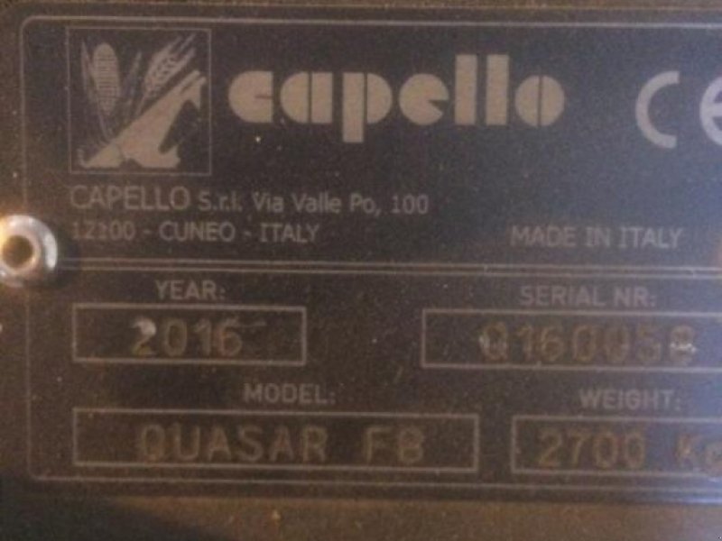 Maispflückvorsatz tipa Capello Quasar F8, Gebrauchtmaschine u Полтава (Slika 1)