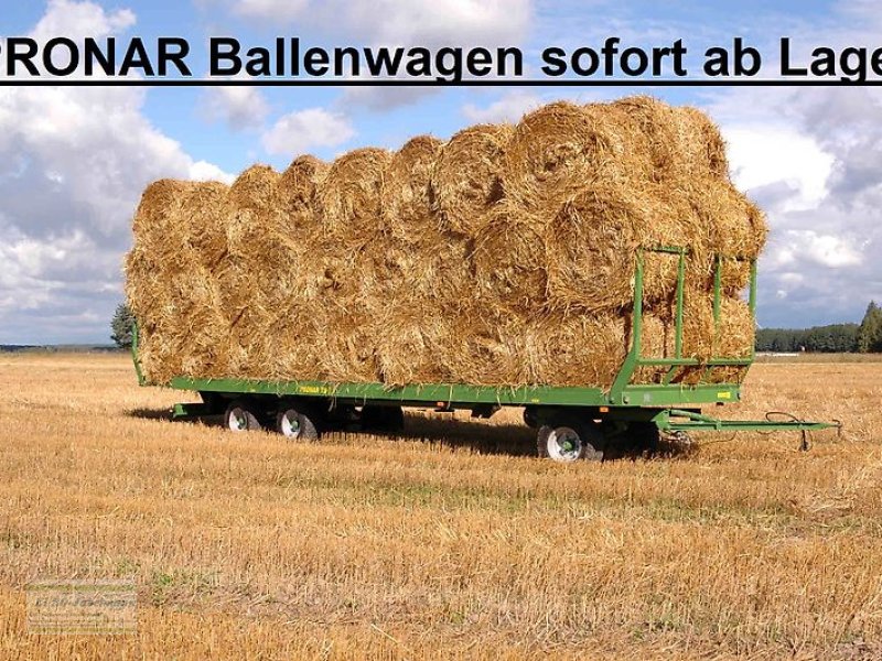 Ballentransportwagen tipa PRONAR Ballenwagen, Strohwagen, 10 t, 12 t, 15 t, 18 t, 24 t, NEU, Neumaschine u Itterbeck (Slika 1)