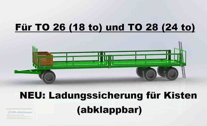 Ballentransportwagen tipa PRONAR 2-achs / 3-Achs Ballentransportwagen, 10-24 to. Ballenwagen Ballentransportwagen Strohwagen, mit Frühbezug NEU, Neumaschine u Itterbeck (Slika 12)