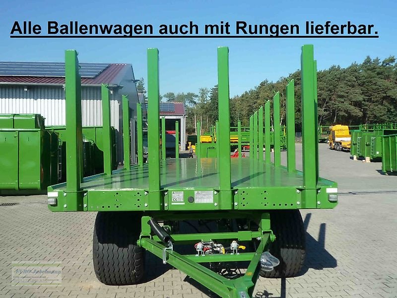Ballentransportwagen tipa PRONAR 3-achs Ballenwagen Strohwagen TO 26 M einschl.  hydr. Ladungssicherung, 18 to, NEU, Neumaschine u Itterbeck (Slika 29)